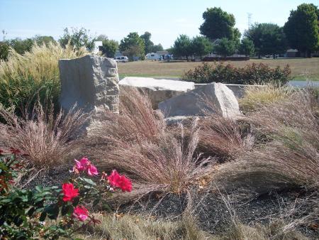 &#039;Knock Out Roses&#039;, Native Grasses and 15.5 Tons of Limestone